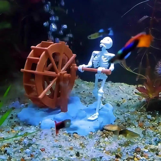 Pirate Skeleton Aquarium Ornament