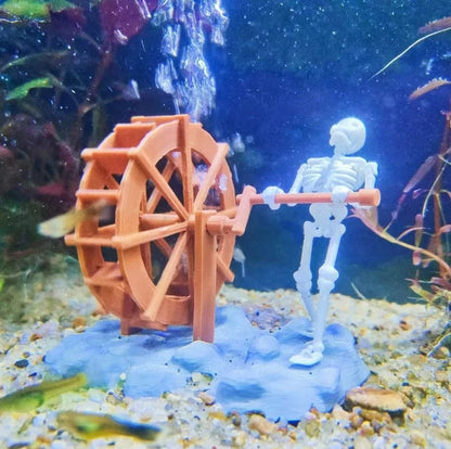 Pirate Skeleton Aquarium Ornament
