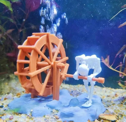 Pirate Skeleton Aquarium Ornament