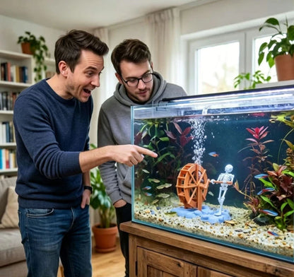 Pirate Skeleton Aquarium Ornament