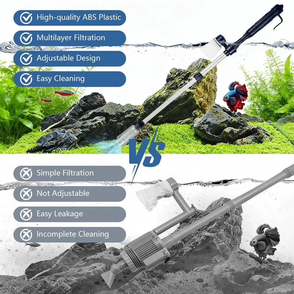 Electric Aquarium Gravel Cleaner