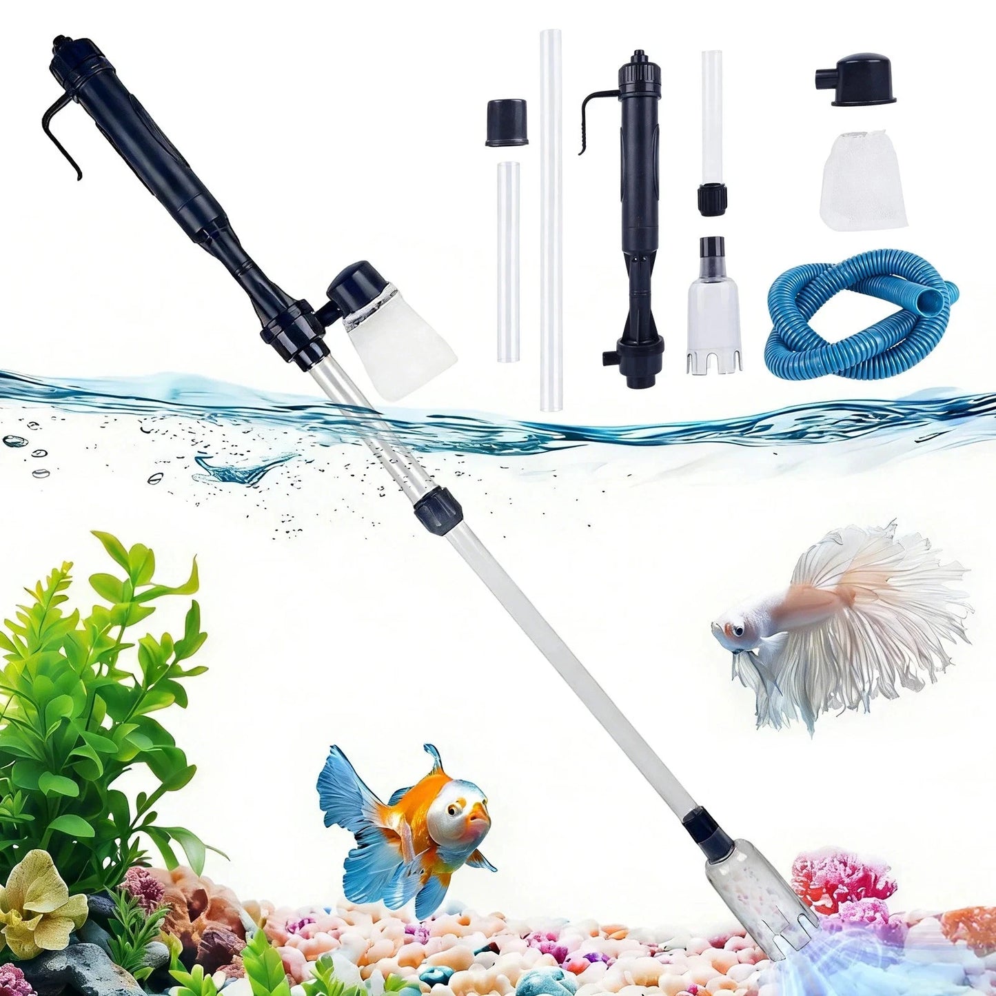 Electric Aquarium Gravel Cleaner