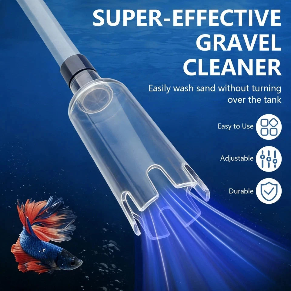 Electric Aquarium Gravel Cleaner